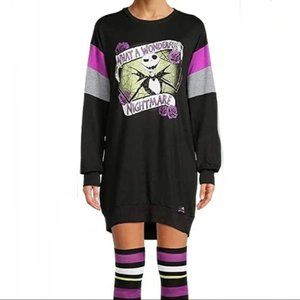 Disney What A Wonderful Nightmare Before Christmas Tunic Top Sleep Shirt Size L